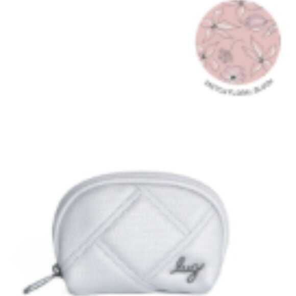 NWT- LUG- STASH ML POUCH- Metallic Silver - Picture 1 of 2